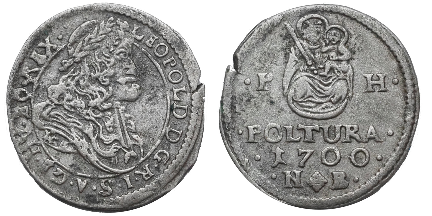 I.Lipót 1657-1705 poltura 1700 NB