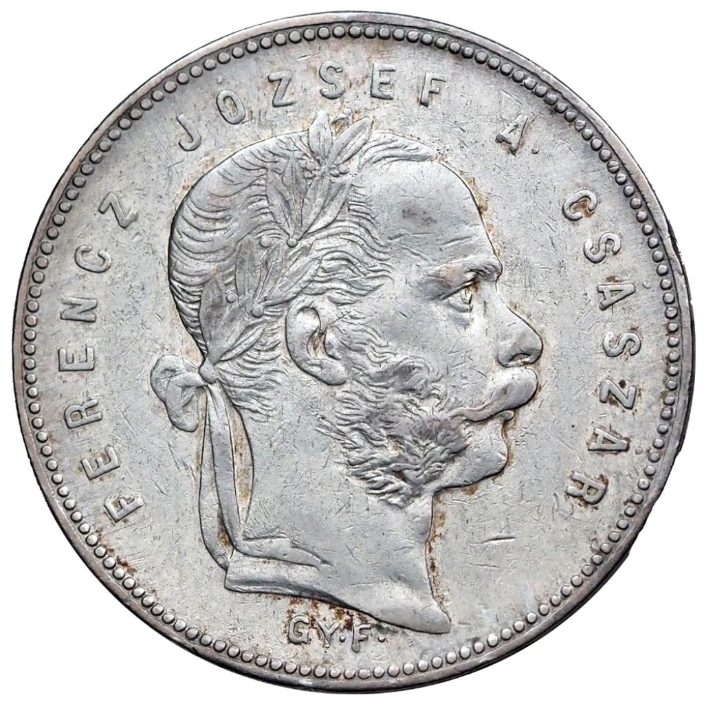 Ferenc József 1848-1916 Forint 1868 Gyf