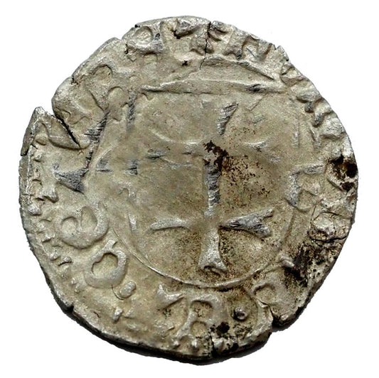 V.László 1440-1452 denár RR!