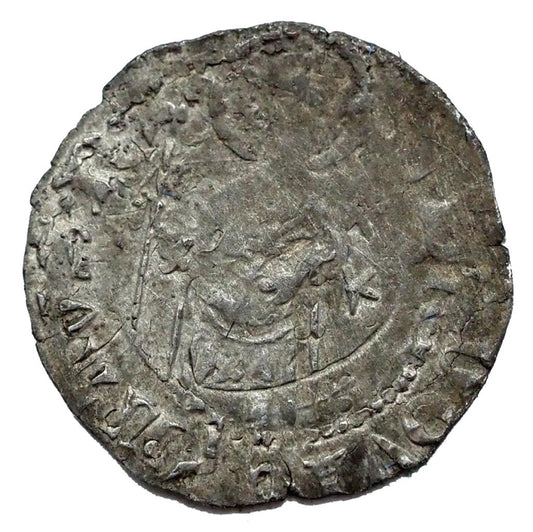 I.Lajos 1342-1382 denár liliom-csillag UNIKUM!