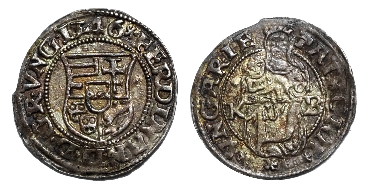 I.Ferdinánd 1526-1564 denár 1546