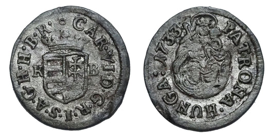 III.Károly 1711-1740 denár