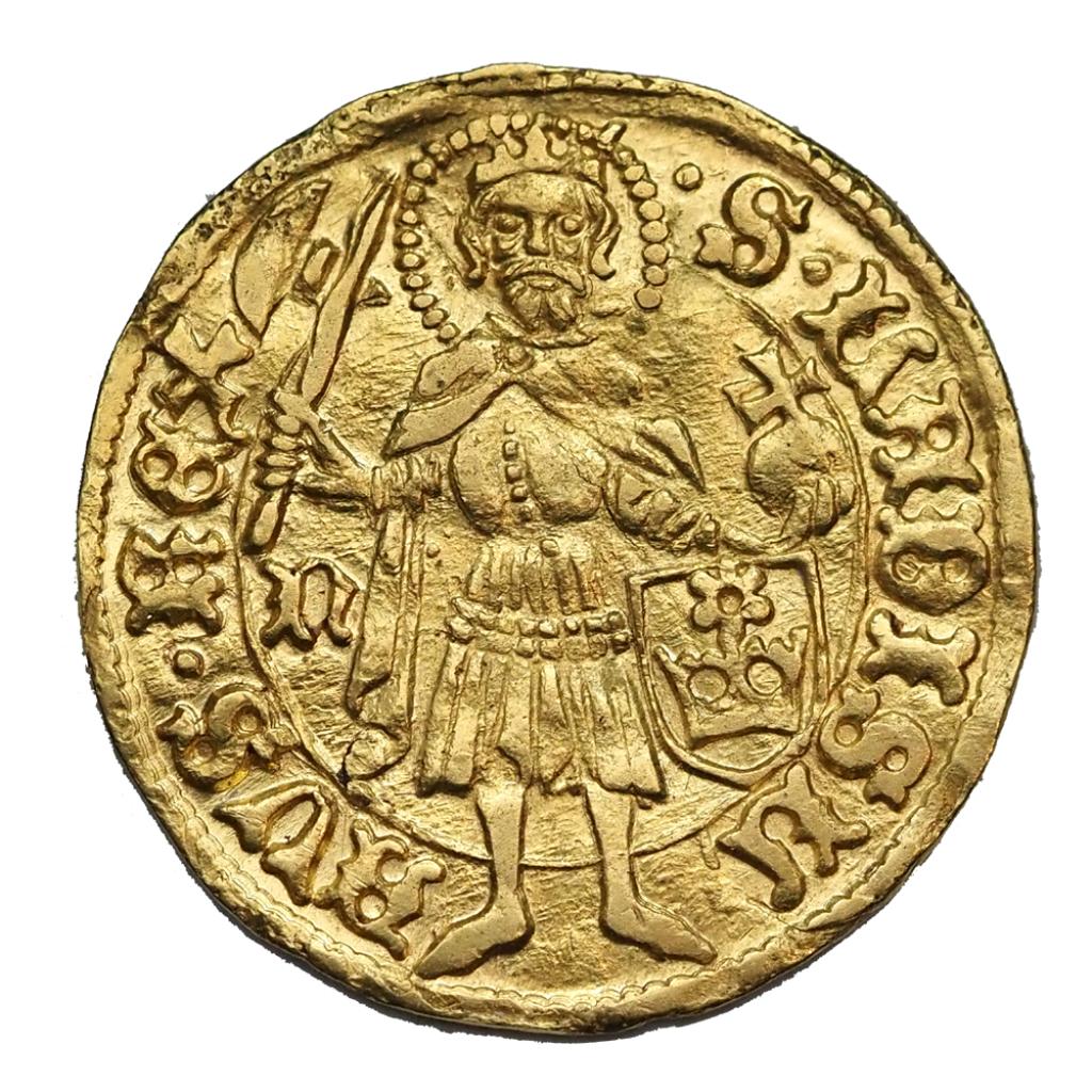 V.László 1453-1457 aranyforint