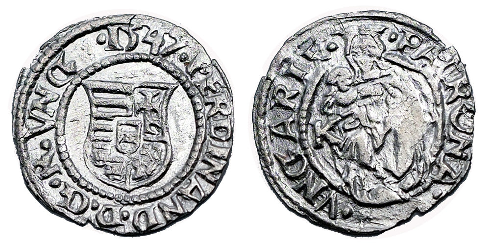 I.Ferdinánd 1526-1564 denár 1547 R!