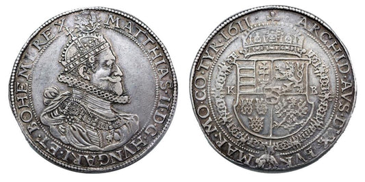 II.Mátyás 1608-1619 tallér 1611