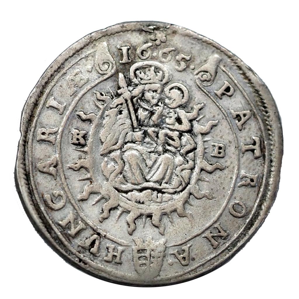 I.Lipót 1657-1705 XV krajcár 1665