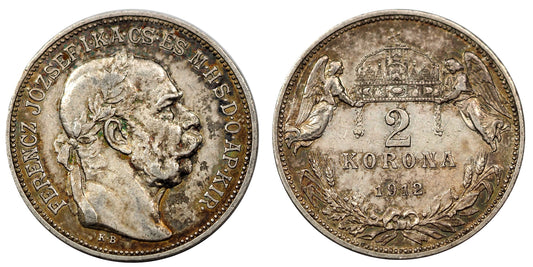 Ferenc József 1848-1916 2 korona 1912