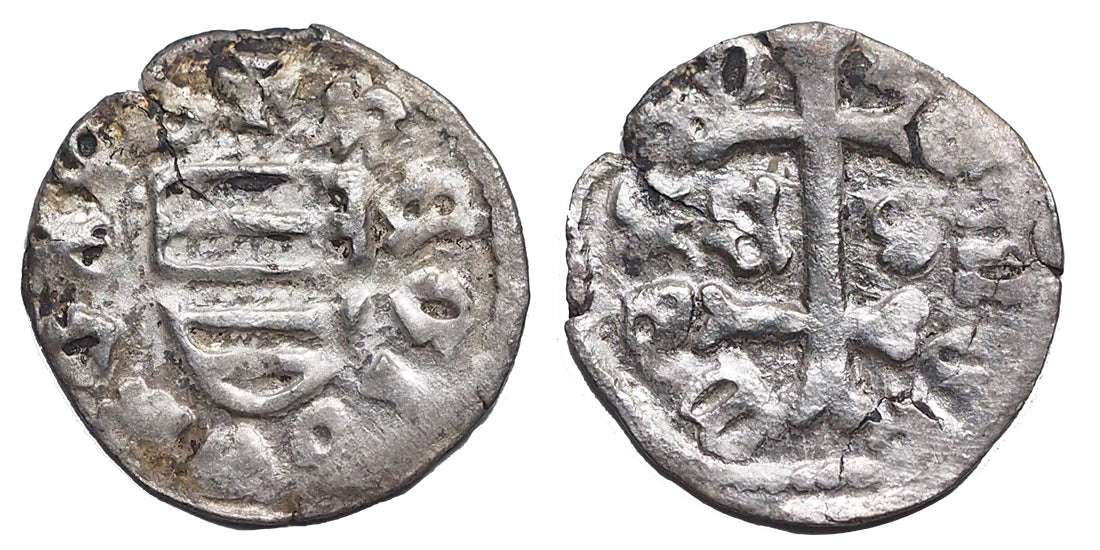 Zsigmond 1387-1437 denár Kassa