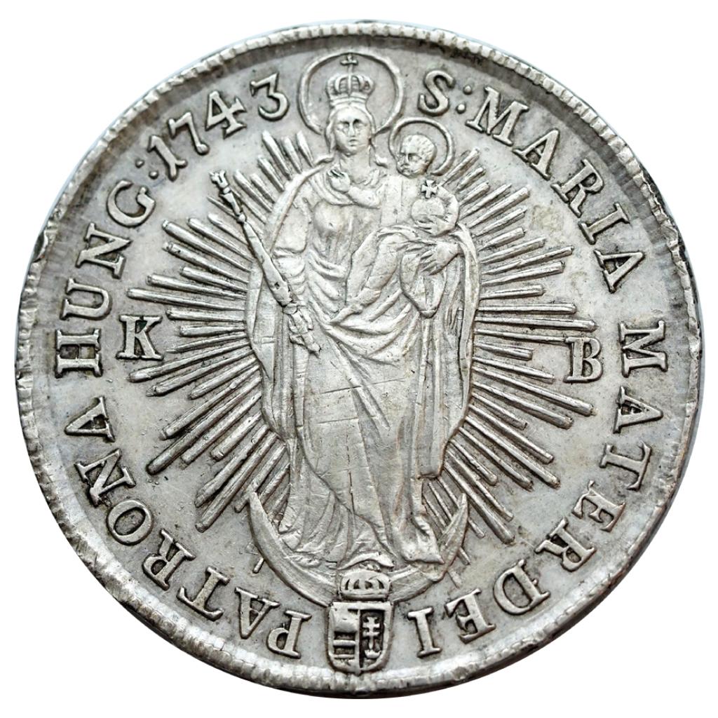 Mária Terézia 1740-1780 tallér 1743